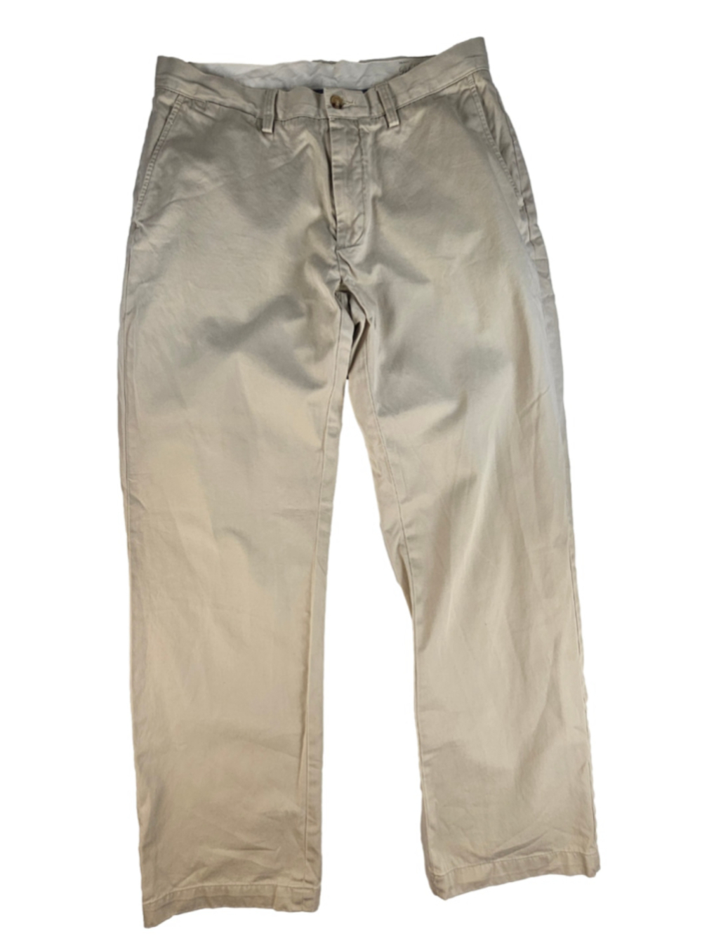 Polo Ralph Lauren Men’s Chino Pants 33x32 Relaxed Fit Beige Khaki Cotton
